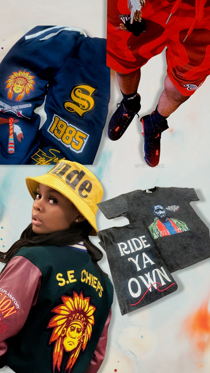 CROP TOP S.E CHIEFS VINTAGE LETTERMAN JACKET – SEApparel