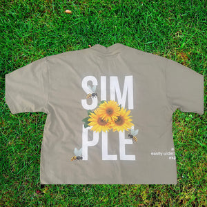 SIMPLE THINGS GRAPHIC TEE