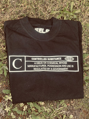 CONTROLLED SUBSTANCE OVERSIZED TEE