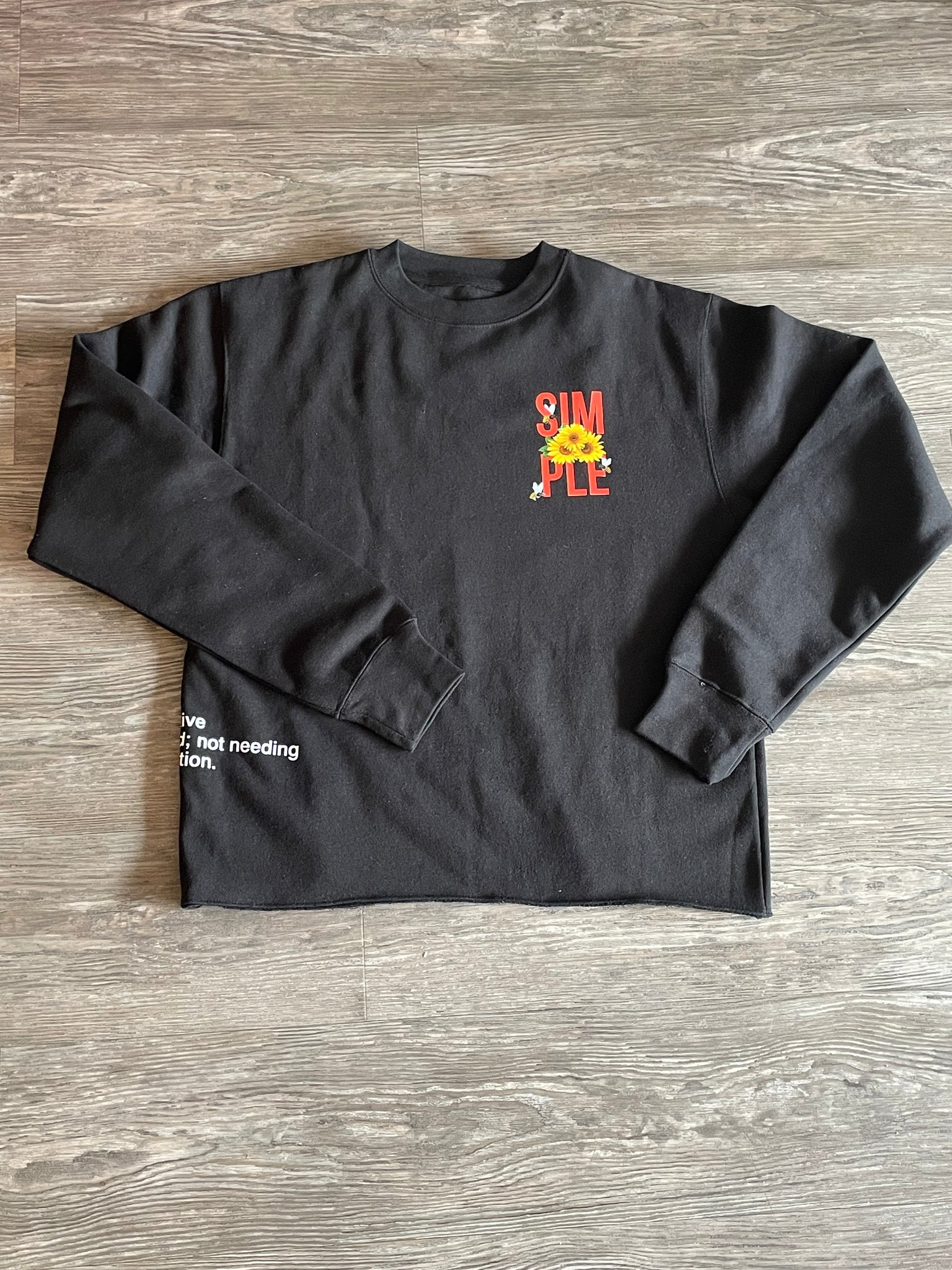 SIMPLE THINGS CREWNECK SWEATSHIRT