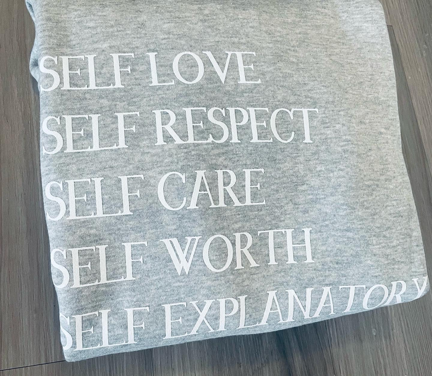 SELF•CARE CHENILLE HOODY/CREWNECK COLLECTION
