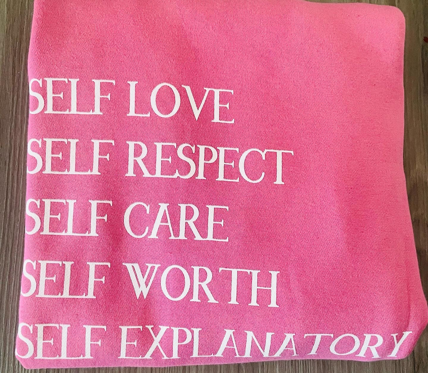 SELF•CARE CHENILLE HOODY/CREWNECK COLLECTION